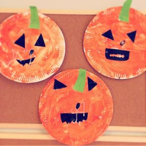 Paper Plate Pumpkin Craft for Kids - That Kids' Craft Site